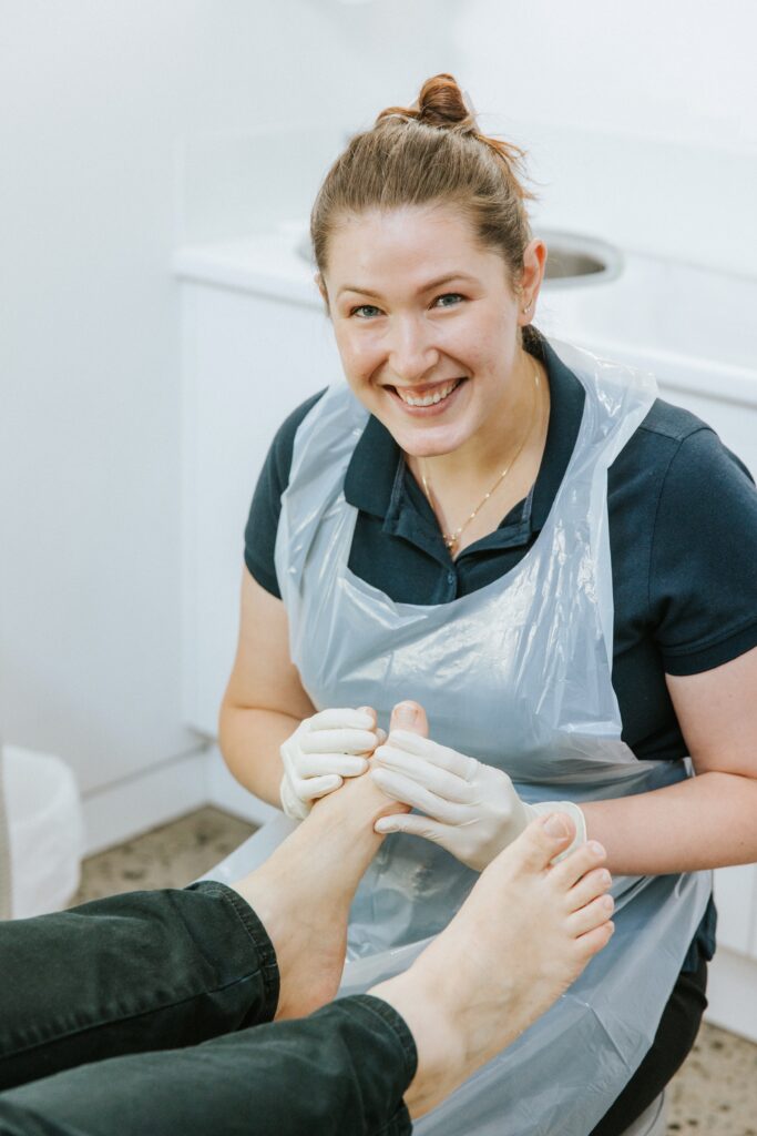 Dannielle - one of our podiatry specialists